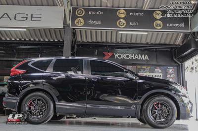 รถ - HONDA CR-V ล้อแม็ก - NK Performance NK28N (ce28) Flowforming DGM สเปค - 17x8.5 ET35 5x114.3n รัดยาง - Goodyear เบอร์ - 235/65R17