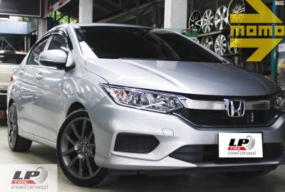 #HONDA #CITY จัดล้อแม็ก #MOMO #H520 QUANTUM 17x7 ET45 4x100 #เทาด้าน ใช่ยางเดิมยังสวยงามดุหรูมาก หายากสุดๆ ระดับแรร์ไอเทม สำหรับผู้ที่ต้องการความหรูหราอย่างแท้จริง