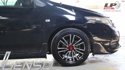 #HONDA #CITY จัดล้อแม็กแท้ #LENSO SCR SAMURAI #RYU 15x7 ET35 4x100 #ดำหน้าเงา พร้อมยาง YOKOHAMA ES32 195/55-15
สวยลงตัวแบบหล่อขึ้นทีเดียว ดุโหดร้ายมาก ขอบคุณ