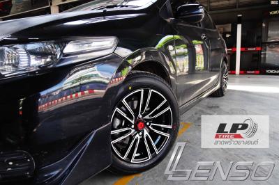 #HONDA #CITY จัดล้อแม็กแท้ #LENSO SCR SAMURAI #RYU 15x7 ET35 4x100 #ดำหน้าเงา พร้อมยาง YOKOHAMA ES32 195/55-15
สวยลงตัวแบบหล่อขึ้นทีเดียว ดุโหดร้ายมาก ขอบคุณ