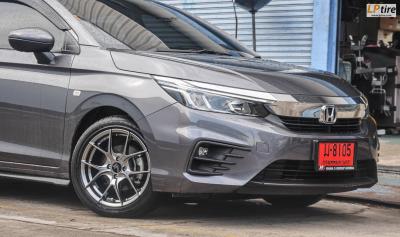 HONDA CITY 2020 มาจัดล้อลายฮิต LENSO JAGER DYNA
16x7 4H100 +35 HB 195/50R16 MAXXIS HP5 ปี20