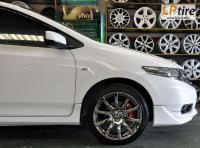 Honda City + ล้อแม็ก MIC 3115 17นิ้ว สีBlack Chrome + ยาง ACHILLES ATR SPOTR 205/45-17