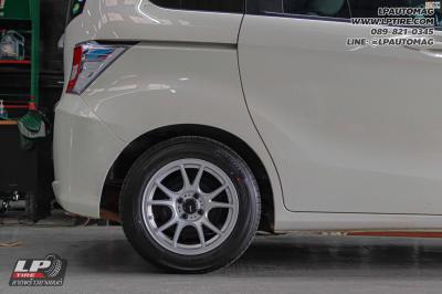 รถ - HONDA FREED ล้อแม็ก - KONIG N903 Flowforming silver สเปค - 15x7.5 ET35 4x100 รัดยาง - ALLIANCE AL30 030Ex เบอร์- 195/60-15