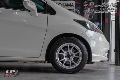 รถ - HONDA FREED ล้อแม็ก - KONIG N903 Flowforming silver สเปค - 15x7.5 ET35 4x100 รัดยาง - ALLIANCE AL30 030Ex เบอร์- 195/60-15