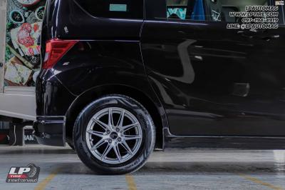 รถ -HONDA FREED ล้อแม็ก - LENSO JAGER NOVA เงินด้าน สเปค - 15x7 ET35 4x100 ยาง - APOLLO เบอร์ - 185/55-15