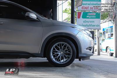 รถ -HONDA HRV ล้อแม็ก -MGW FF034 เงินเมทัลลิค สเปค - 17x7.5 ET38 5x114.3 ยาง - ALLIANCE AL30 030Ex เบอร์ - 215/55-17