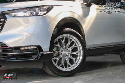 รถ -HONDA HRV ล้อแม็ก - VAGE VF032 Hgs Brush สเปค - 18x8.5 ET35 5x112-5x114.3 ยางเดิม