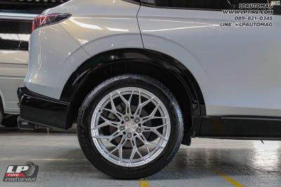 รถ -HONDA HRV ล้อแม็ก - VAGE VF032 Hgs Brush สเปค - 18x8.5 ET35 5x112-5x114.3 ยางเดิม