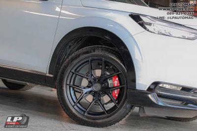 รถ - HONDA HRV ล้อแม็ก - VAGE VF04 Alumite Black สเปค -18x8.5 ET35 5x112-5x114.3 รัดยาง - Bridgestone เบอร์- 225/50 R18