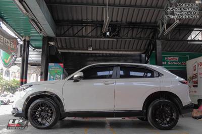 รถ - HONDA HRV ล้อแม็ก - VAGE VF032 V-BLACK สเปค - 18x8.5 ET35 5x114.3-5x112 รัดยาง - Bridgestone เบอร์ - 225/50R18