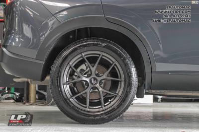 รถ - HONDA HRV ล้อแม็ก - LENSO Jager Dyna HD สเปค - 17x7.5 ET35 5x114.3 รัดยาง - BRIDGESTONE Turanza T005A เบอร์-215/60 R17