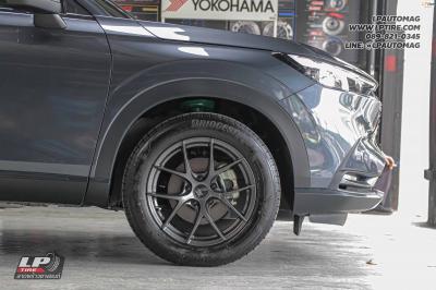 รถ - HONDA HRV ล้อแม็ก - LENSO Jager Dyna HD สเปค - 17x7.5 ET35 5x114.3 รัดยาง - BRIDGESTONE Turanza T005A เบอร์-215/60 R17