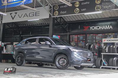 รถ - HONDA HRV ล้อแม็ก - LENSO Jager Dyna HD สเปค - 17x7.5 ET35 5x114.3 รัดยาง - BRIDGESTONE Turanza T005A เบอร์-215/60 R17