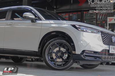 รถ - HONDA HRV ล้อแม็ก - VAGE VFX01 BLACK สเปค - 18x8.5 ET35 5x112-5x114.3 ยาง - BRIDGESTONE เบอร์ - 225/50-18