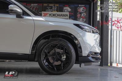 รถ - HONDA HRV ล้อแม็ก - VAGE VFX01 BLACK สเปค - 18x8.5 ET35 5x112-5x114.3 ยาง - BRIDGESTONE เบอร์ - 225/50-18