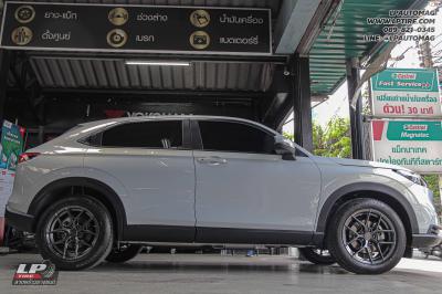 รถ - HONDA HRV ล้อแม็ก - ORI WHEELS CHAPTER-4 FlowForming V-DARK สเปค - 17x8 ET35 5x112-5x114.3 ยาง - BRIDGESTONE ALENZA H/L 33 เบอร์ -215/60 R17