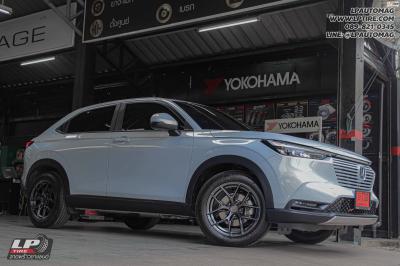 รถ - HONDA HRV ล้อแม็ก - ORI WHEELS CHAPTER-4 FlowForming V-DARK สเปค - 17x8 ET35 5x112-5x114.3 ยาง - BRIDGESTONE ALENZA H/L 33 เบอร์ -215/60 R17