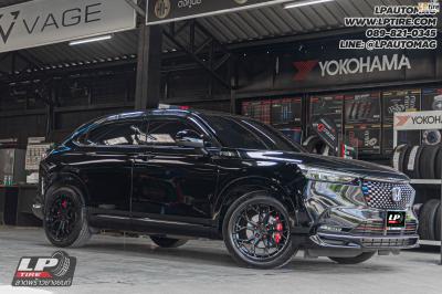 รถ - HONDA HR-V ล้อแม็ก - VAGE VF03 ดำเงา สเปค - 18x8.5 ET35 5x112-5x114.3*สามารถใส่ยางเดิมได้เลยครับ ***