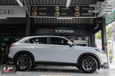 รถ - HONDA HR-V ล้อแม็ก - ORI WHEELS CHAPTER-4 FlowForming V-DARK สเปค - 17x8 ET35 5x112-5x114.3 ใช้ยางเดิม