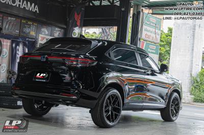 รถ - HONDA HR-V ล้อแม็ก - VAGE VF04 Flowforming BLACK สเปค -18x8.5 ET35 5x112-5x114.3 ใช้ยางเดิม