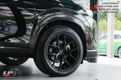 รถ - HONDA HR-V ล้อแม็ก - VAGE VF04 Flowforming BLACK สเปค -18x8.5 ET35 5x112-5x114.3 ใช้ยางเดิม