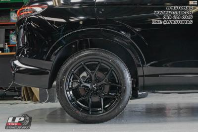 รถ - HONDA HR-V ล้อแม็ก - VAGE VF04 Flowforming BLACK สเปค -18x8.5 ET35 5x112-5x114.3 ใช้ยางเดิม