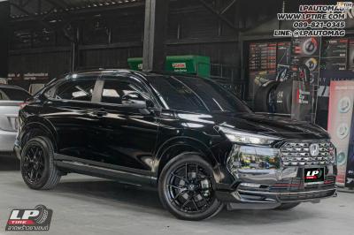 รถ - HONDA HR-V ล้อแม็ก - VAGE VF04 Flowforming BLACK สเปค -18x8.5 ET35 5x112-5x114.3 ใช้ยางเดิม