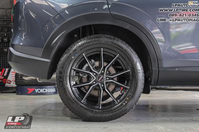รถ - HONDA HR-V ล้อแม็ก - LENSO JAGER JAVA ดำหน้าเงา สเปค - 17x7.5 ET38 5x114.3 ใช้ยางเดิม