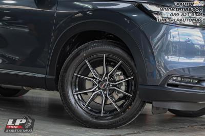 รถ - HONDA HR-V ล้อแม็ก - LENSO JAGER JAVA ดำหน้าเงา สเปค - 17x7.5 ET38 5x114.3 ใช้ยางเดิม