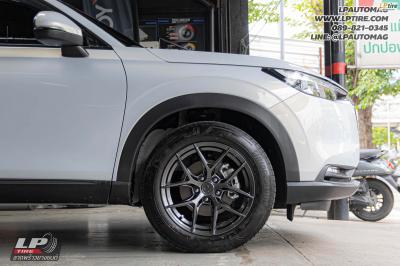 รถ - HONDA HR-V&nbsp;ล้อแม็ก- ORI WHEELS CHAPTER-4 FlowForming V-DARK สเปค - 17x8 ET35 5x112-5x114.3&nbsp;ใช้ยางเดิม