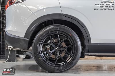 รถ - HONDA HR-V ล้อแม็ก - VAGE VF04 FlowForming BLACK FLAT สเปค - 18x8.5 ET35 5x112-5x114.3
ยาง - YOKOHAMA V553 เบอร์ -235/50-18