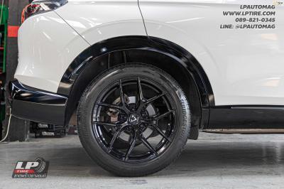 รถ - HONDA HR-V ล้อแม็ก - VAGE VF04 FlowForming BLACK สเปค - 18x8.5 ET35 5x112-5x114.3 ใช้ยางเดิม