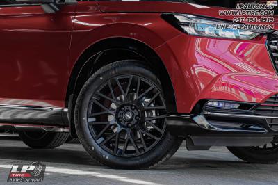 รถ - HONDA HRV ล้อแม็ก - MOMO H486T REVENGE ดำด้าน สเปค - 18x8 ET38 5x114.3 ยาง - BRIDGESTONE เบอร์ - 225/50R18