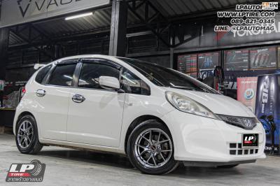 รถ - HONDA JAZZ ล้อแม็ก - LENSO Jager Dyna Hyper Black สเปค - 15x6.5 ET38 4x100 ยาง - ALLIANCE AL30 030Ex เบอร์ - 195/55-15