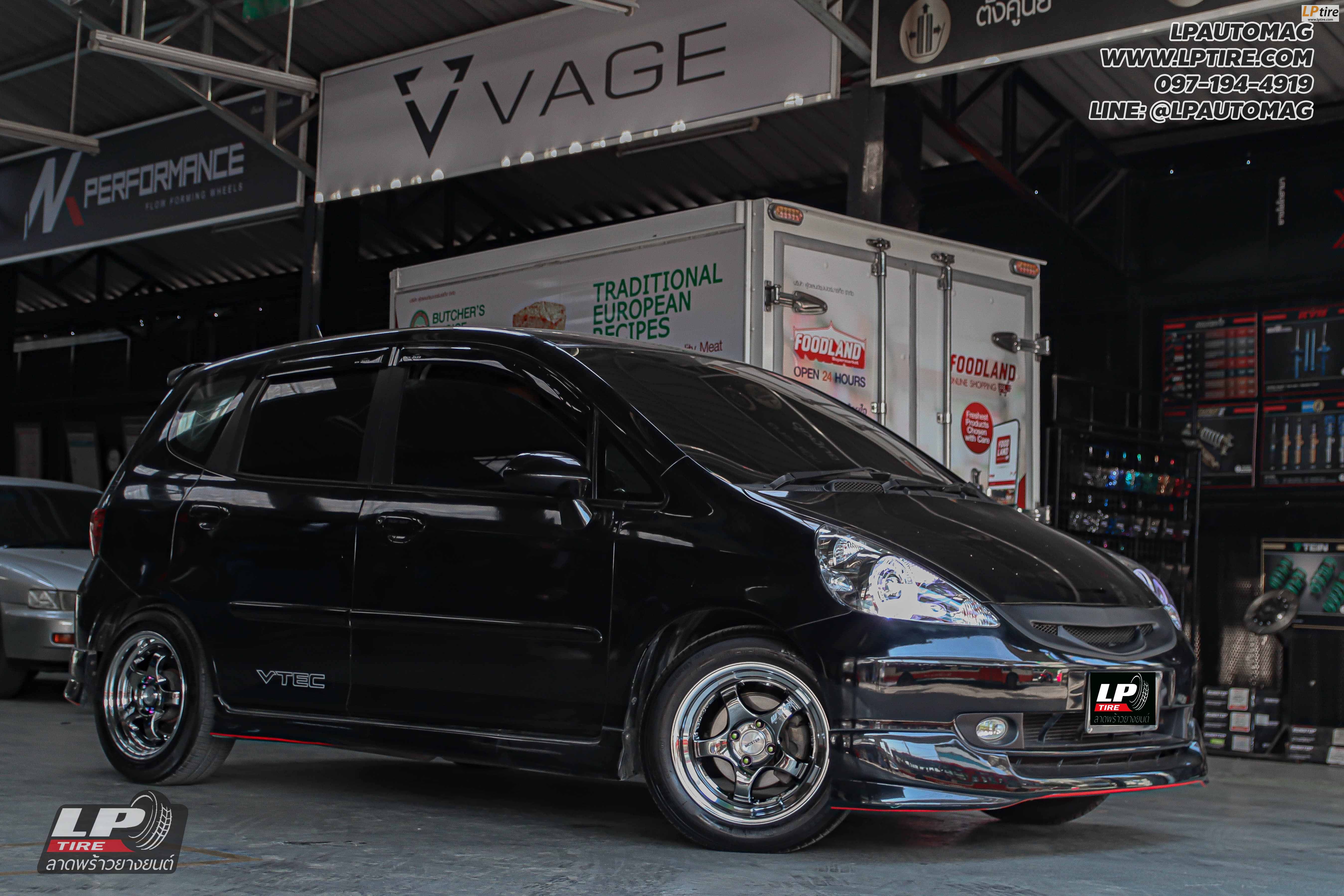 รถ - HONDA JAZZ ล้อแม็ก - NK Performance NK-S1R Flowforming XMPL/BMC สเปค - 15x7 ET35 4x100
ยาง -MICHHELIN เบอร์ -185/60-15