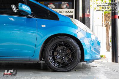 รถ - HONDA JAZZ ล้อแม็ก - EmotionR VS2 BY LENSO ดำด้าน สเปค - 15x7 ET35 4x100 รัดยาง - ALLIANCE AL30 030Ex เบอร์ - 195/55-15