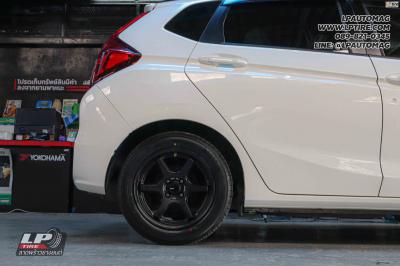 รถ - HONDA JAZZ ล้อแม็ก - ENKEI SC57 ดำด้าน สเปค - 15x7 ET35 4x100 ยาง - ALLIANCE AL30 030Ex
เบอร์ -195/55-15