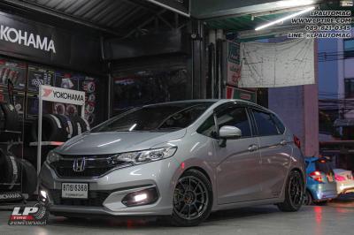 รถ - HONDA JAZZ ล้อแม็ก - NK Performance NK105N (TC105n) Flowforming NK Dark สเปค - 15x7 ET35 4x100 ยาง - BRIDGESTONE RE004 เบอร์ - 195/50-15