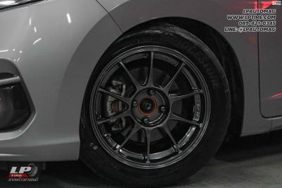 รถ - HONDA JAZZ ล้อแม็ก - NK Performance NK105N (TC105n) Flowforming NK Dark สเปค - 15x7 ET35 4x100 ยาง - BRIDGESTONE RE004 เบอร์ - 195/50-15