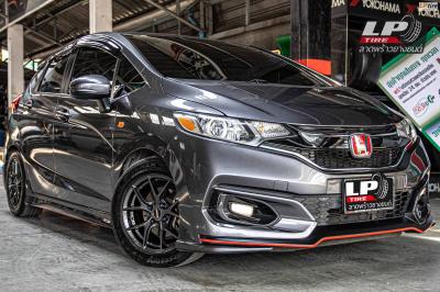 รถ - HONDA JAZZ GK ล้อแม็ก -LENSO JAGER-DYNA HD สเปค - 15x6.5 ET38 4x100