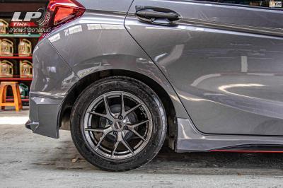 รถ - HONDA JAZZ GK ล้อแม็ก -LENSO JAGER-DYNA HD สเปค - 15x6.5 ET38 4x100