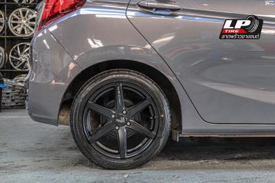 รถ - HONDA JAZZ ล้อแม็ก - LENSO Jager Craft ดำด้าน สเปค - 16x7 ET36 4x100 รัดยาง -FALKEN ZE914
เบอร์- 195/50-16