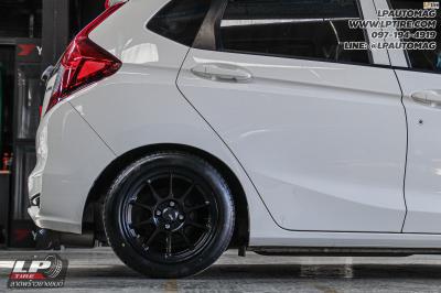 รถ - HONDA JAZZ ล้อแม็ก - KONIG N632 Dekagram FlowForming ดำด้าน สเปค - 15x7 ET28 4x100
ยาง - LENSO D-1CS เบอร์ - 195/50-15