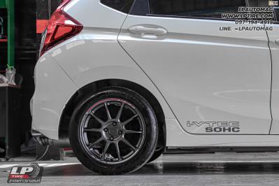 รถ -HONDA JAZZ ล้อแม็ก - NK NK40 (ZE40) Flowforming สเปค -16x7 ET35 4x100 ยาง - BRIDGESTONE RE004 เบอร์ -195/50-16