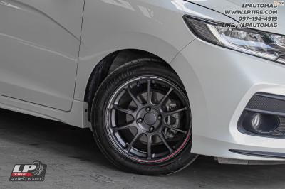 รถ -HONDA JAZZ ล้อแม็ก - NK NK40 (ZE40) Flowforming สเปค -16x7 ET35 4x100 ยาง - BRIDGESTONE RE004 เบอร์ -195/50-16