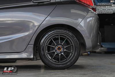 รถ - HONDA JAZZ ล้อแม็ก - NK NK105N (TC105n) Flowforming DGM สเปค - 15x7 ET35 4x100
ยาง - ฺBRIDGESTONE RE004 เบอร์ -195/55-15