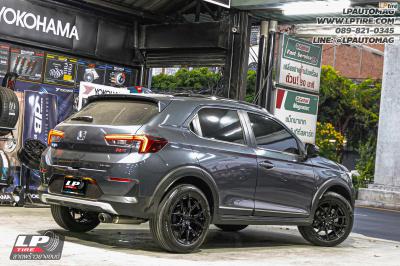 รถ -HONDA WR-V ล้อแม็ก - ORI WHEELS CHAPTER-4 FlowForming V-BLACK สเปค - 17x8 ET35 5x112-5x114.3 ใช้ยางเดิม