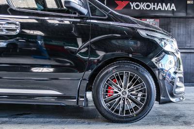 รถ -Hyundai H-1 II (TQ) ล้อแม็ก - LG BRAZER-S ดำด้านขอบเงา สเปค - 18x8.5 ET40 6x139.7 ยาง - YOKOHAMA G058 เบอร์ - 225/60-18