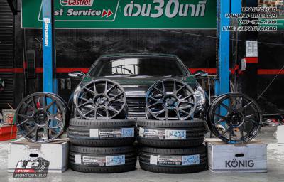 รถ - Hyundai Sonanta sport ล้อแม็ก - KONIG N636 Ampliform FlowForming เทากันเมทาลิก สเปค - 18x8.5 ET35 5x114.3 ยาง - bridgestone potenza re004 เบอร์ - 245/45 R18