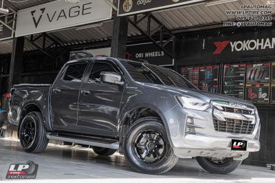 รถ - ISUZU D-MAX ล้อแม็ก - AOW10 (TE37) FlowForming BLACK สเปค - 18x9 ET0 6x139.7 ยาง - YOKOHAMA ALLLIANCE 040SP AL40 เบอร์ - 265/60R18